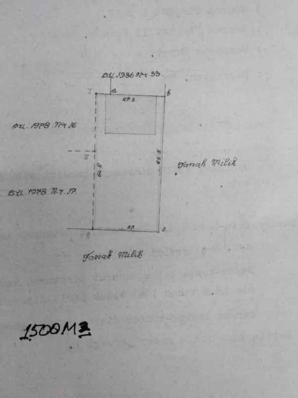 dijual tanah jl sutomo