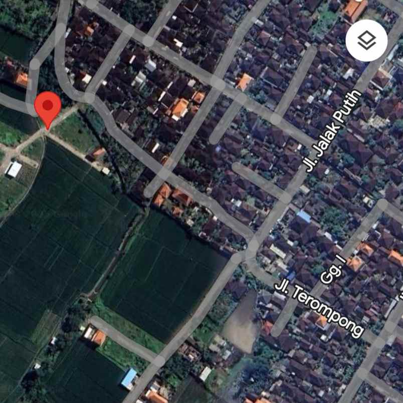 dijual tanah jl teruna jaya jalak putih