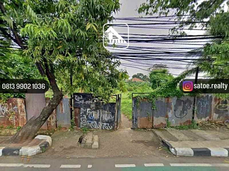 dijual tanah jl warung jati barat