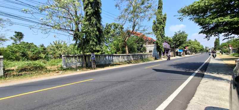 dijual tanah komersil pinggir jl propinsi