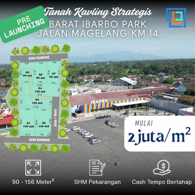 dijual tanah medari gede barat ibarbo