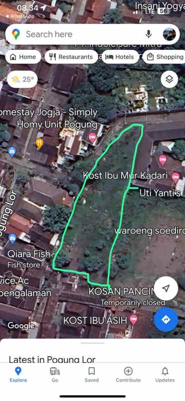 dijual tanah mlati sleman yogyakarta