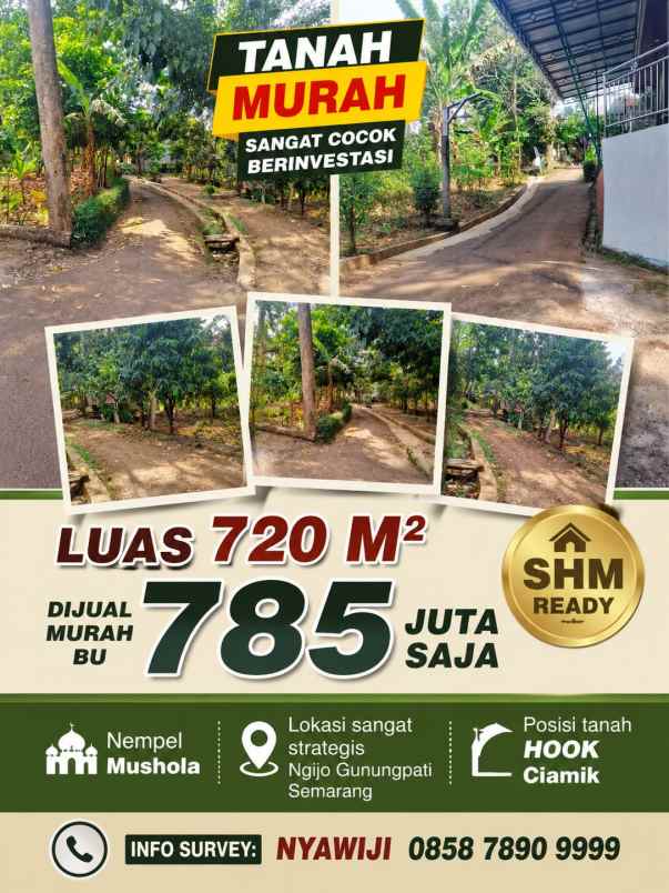dijual tanah ngijo