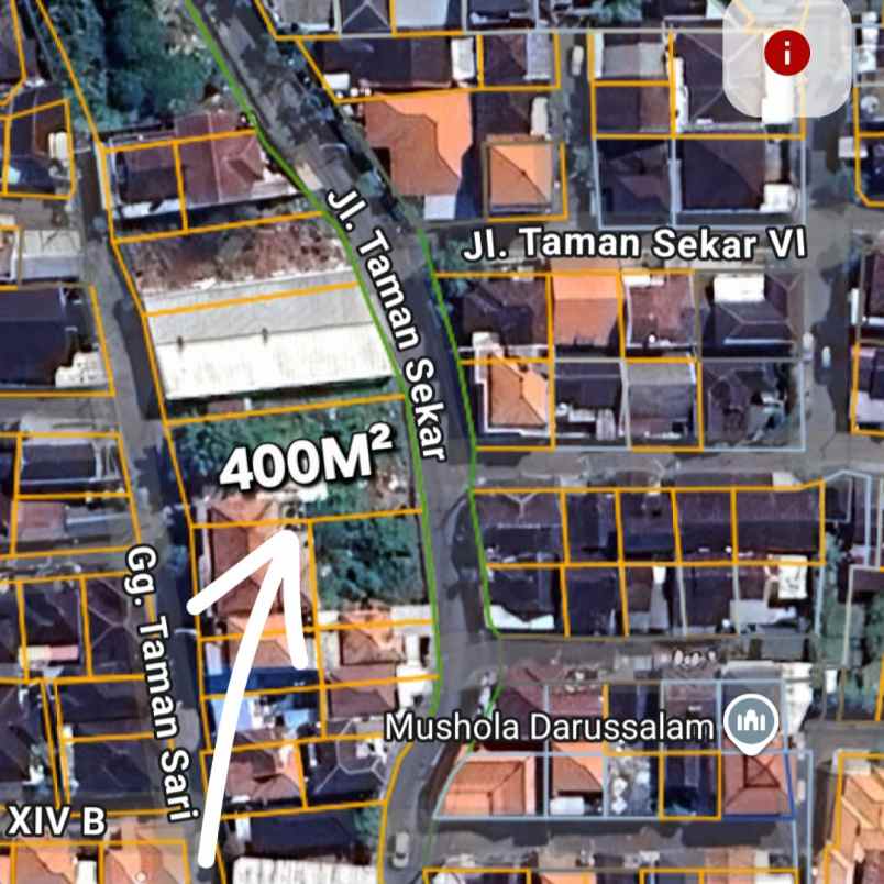 dijual tanah padang griya