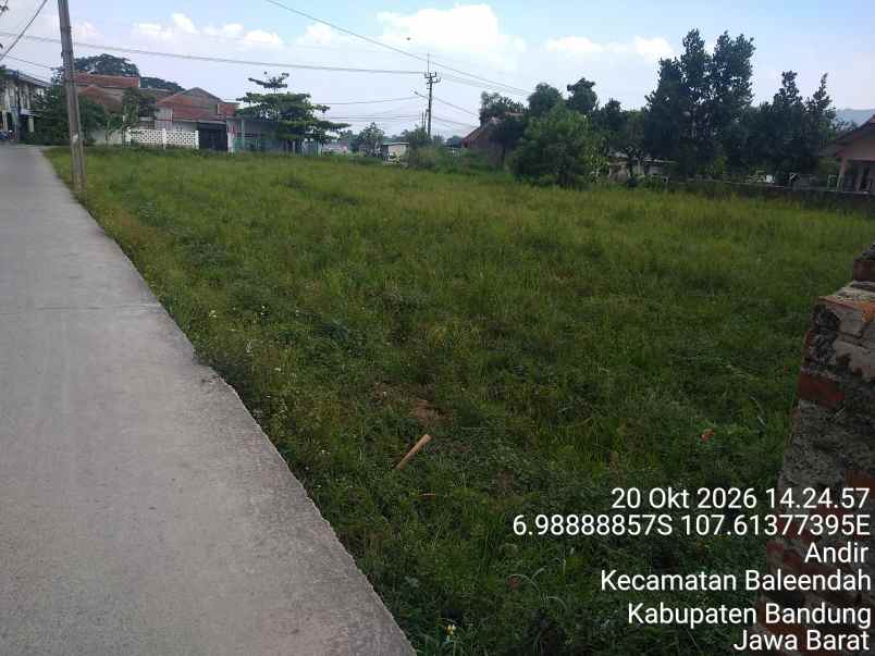 dijual tanah pinggir jalan