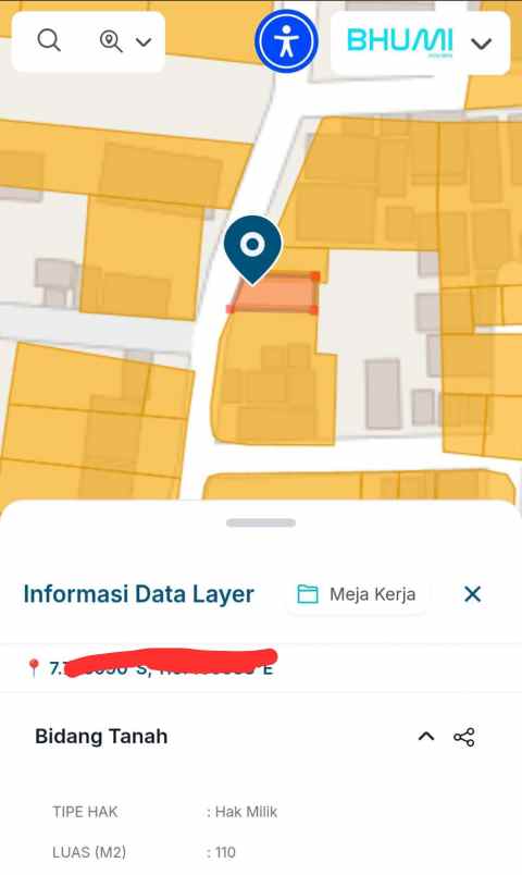 dijual tanah purwomartani