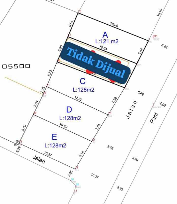 dijual tanah sendangrejo minggir sleman