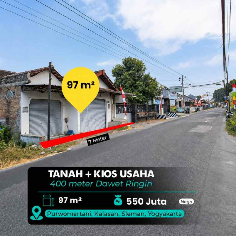 dijual tanah sleman