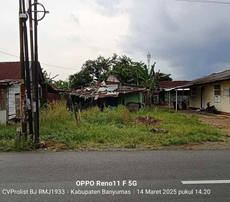 dijual tanah strategis di jalan raya kembaran