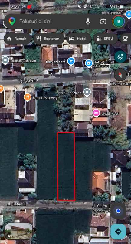 dijual tanah strategis pusat kota sukoharjo