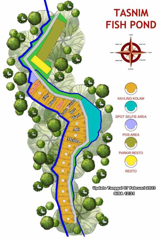 dijual tanah tegal waru