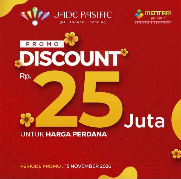 dijual villa jalan taduan mmtc pancing