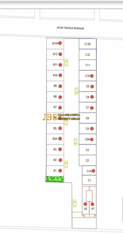 dijual villa komplek eastcotts