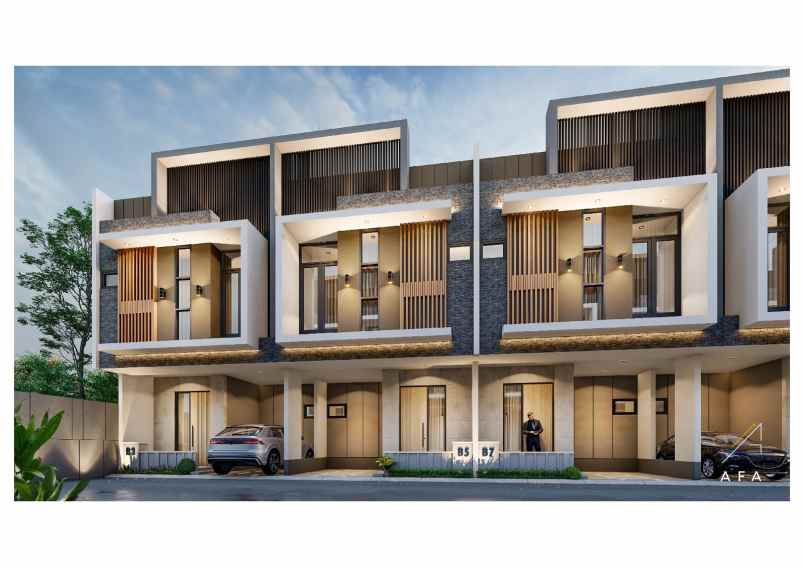 dijual villa komplek eastcotts