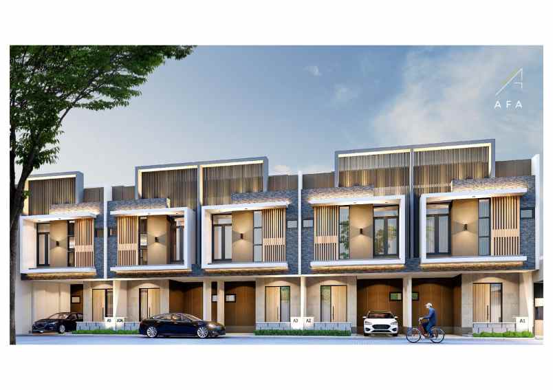 dijual villa komplek eastcotts