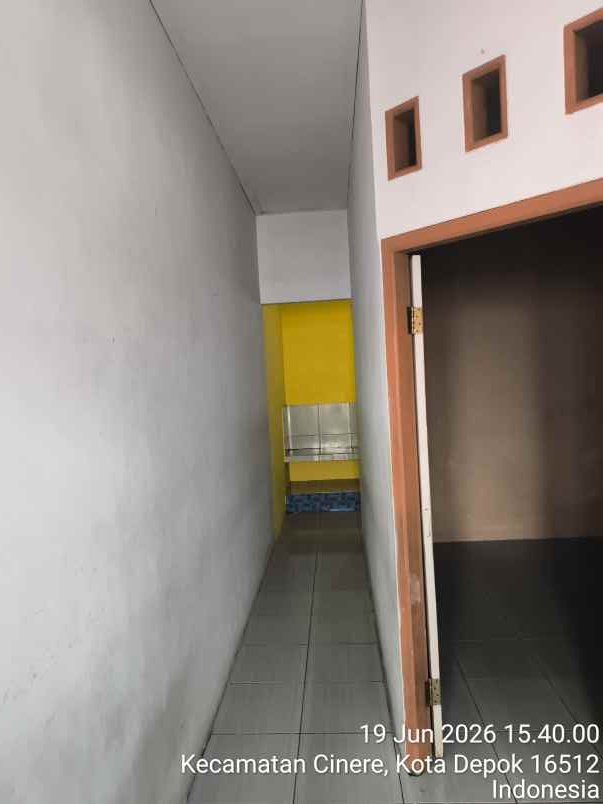 dikontrakan rumah di jl raya gandul cinere depok