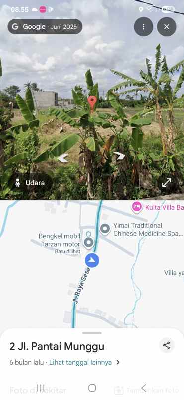 dikontrakkan tanah pinggir jalan raya
