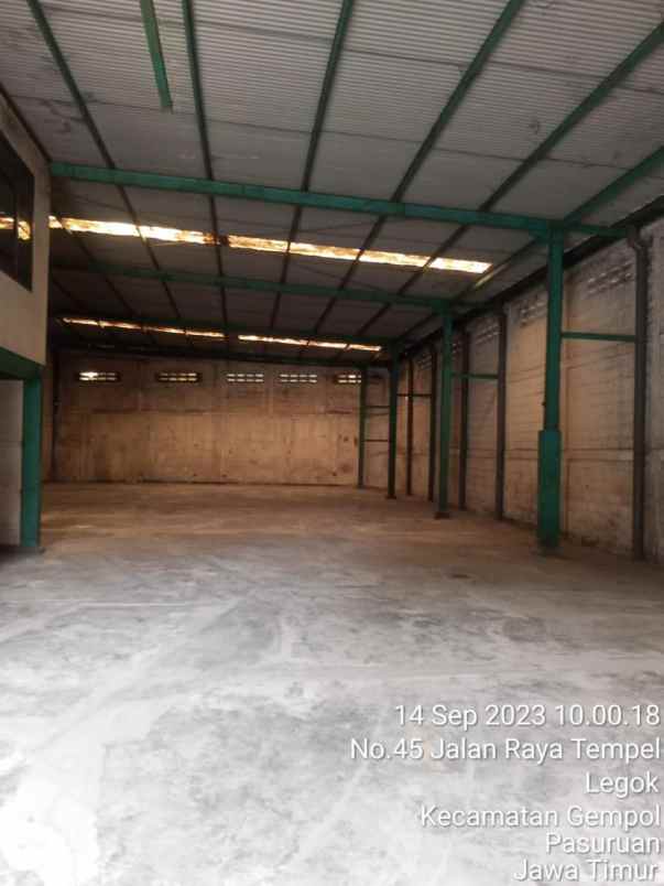 disewakan gudang di sukorejo pandaan
