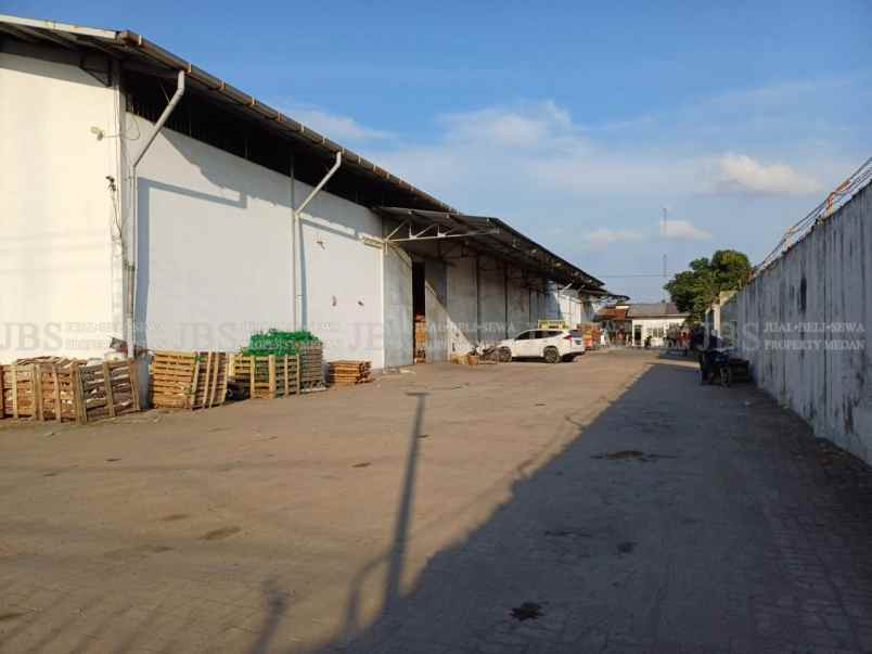 disewakan ruko gudang kantor jalan medan sampali road
