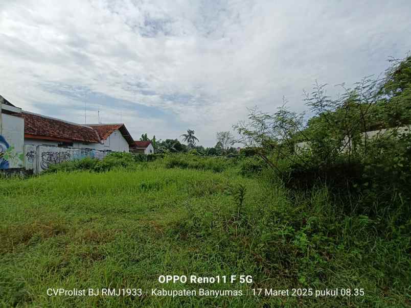 disewakan tanah strategis di tengah kota purwokerto