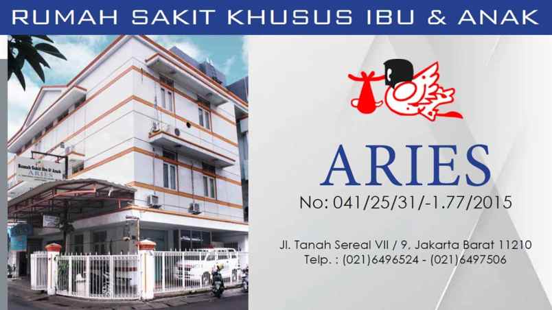 foresale rumah sakit aries