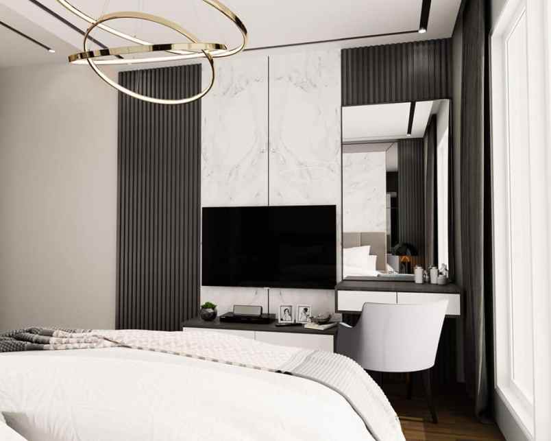 hunian mewah 2 lantai di jalan cemara kipas pekanbaru