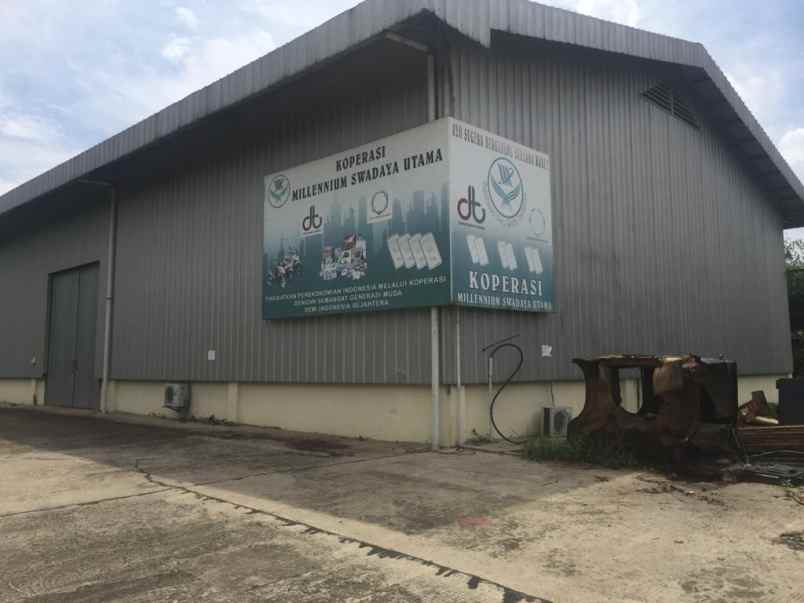 jual gudang cikupa tangerang