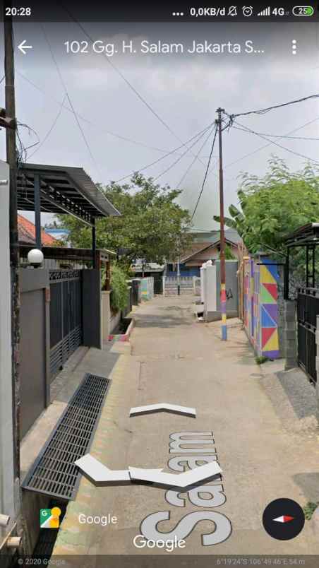 jual rumah hitung tanah