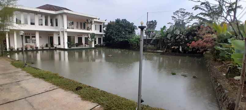 jual rumah mewah dan 11 kolam ikan di kabupaten bogor