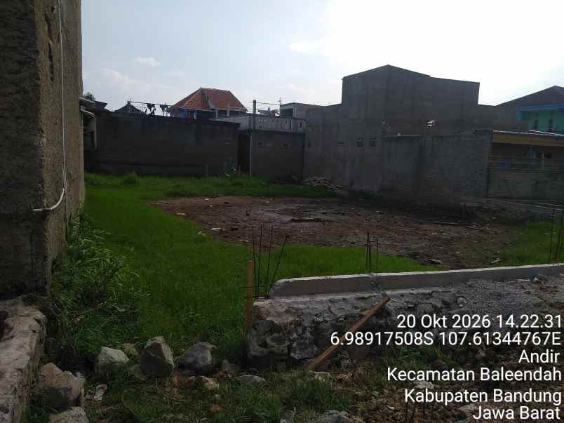 jual tanah darat posisi pojok
