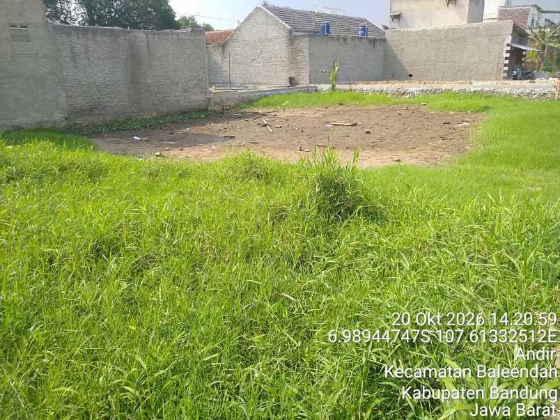 jual tanah darat posisi pojok