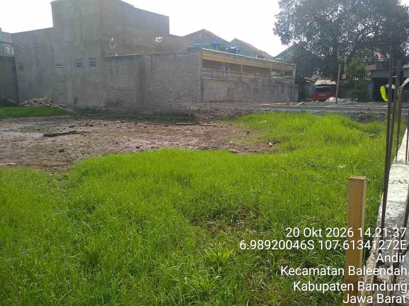 jual tanah darat posisi pojok