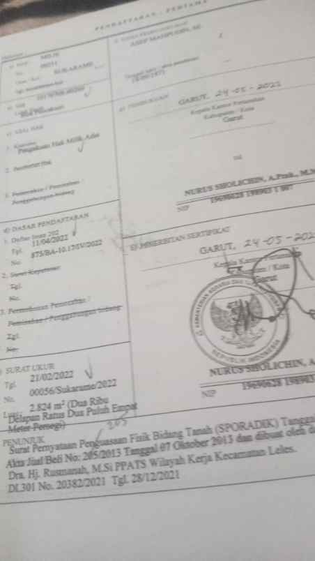 jual tanah luas dengan lokasi strategis di leles garut