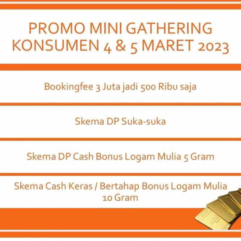 perumahan syariah dekat stasiun kcic murah