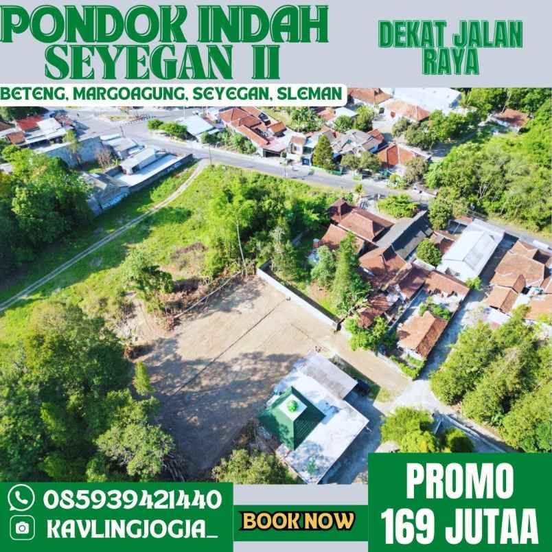 promo tanah murah 169 jutaa di sleman barat