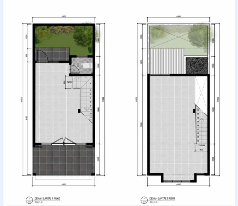 ruko almeria 2 lantai metland cibitung bekasi