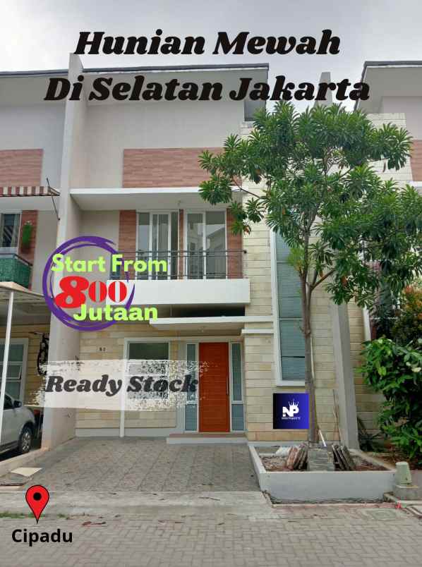 rumah 2 lantai di selatan jakarta hanya 5 juta all in