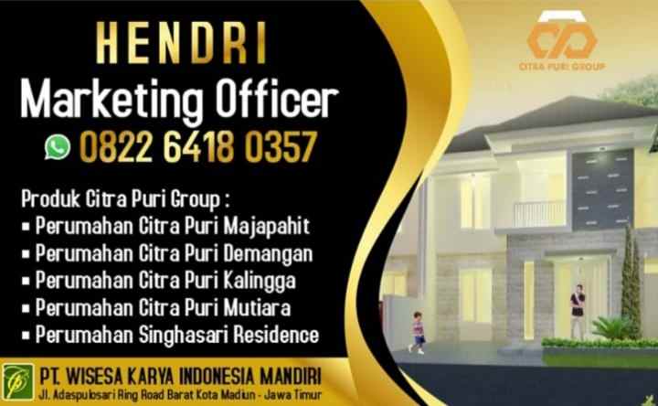 rumah 2 lantai madiun singhasari residence