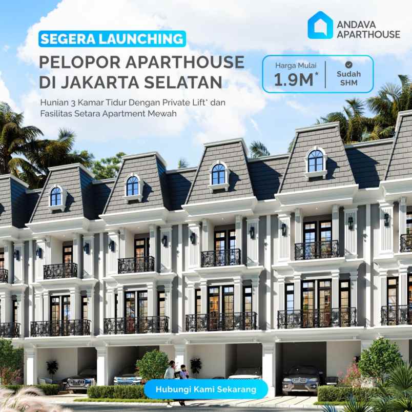rumah 3 lantai di pejaten pasar minggu