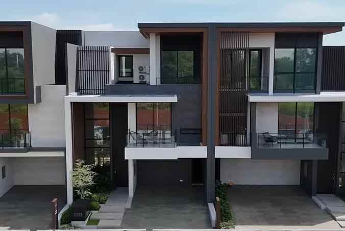 rumah 3 lantai di selatan jakarta