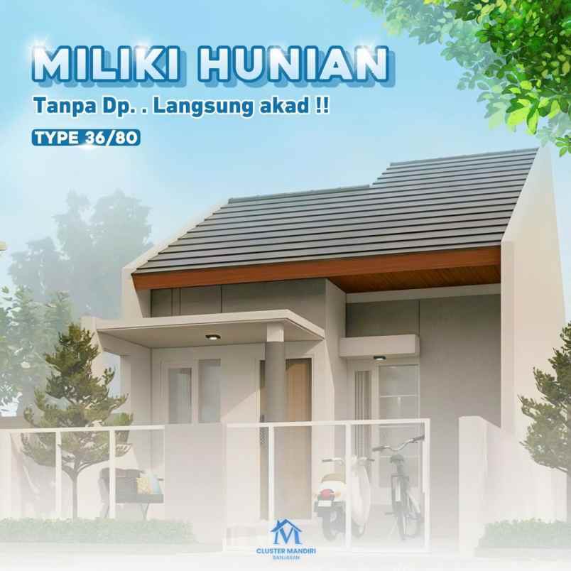 rumah asri nyaman strategis bebas banjir