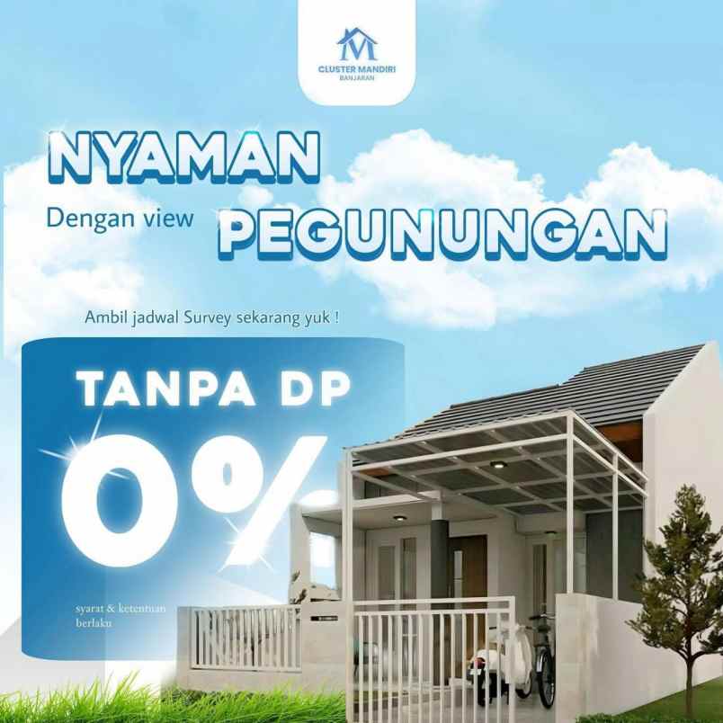 rumah asri nyaman strategis bebas banjir