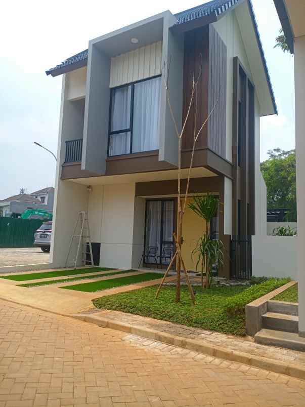 rumah baru 2 lantai disain minimalis di ciputat
