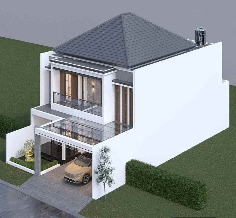 rumah baru modern lokasi di kawasan araya