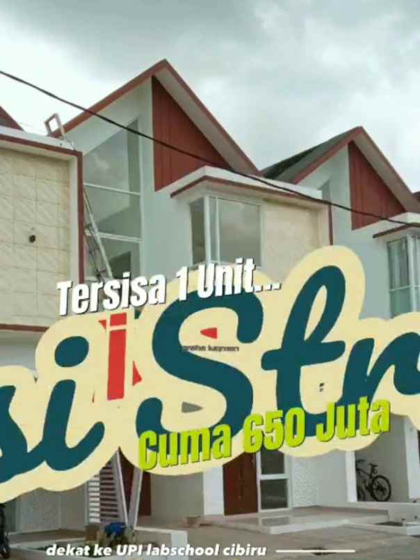 rumah cluster baru di cibiru bandung