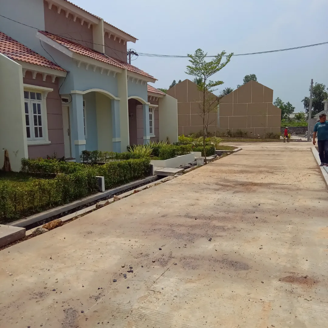 rumah dekat stasiun tenjo konsep dua lantai