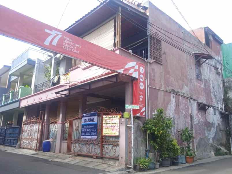 rumah dijual di komplek pinang indah kunciran