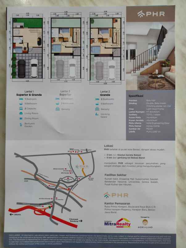 rumah jl harapan baru bekasi