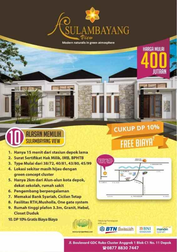 rumah jl muhari cilodong depok