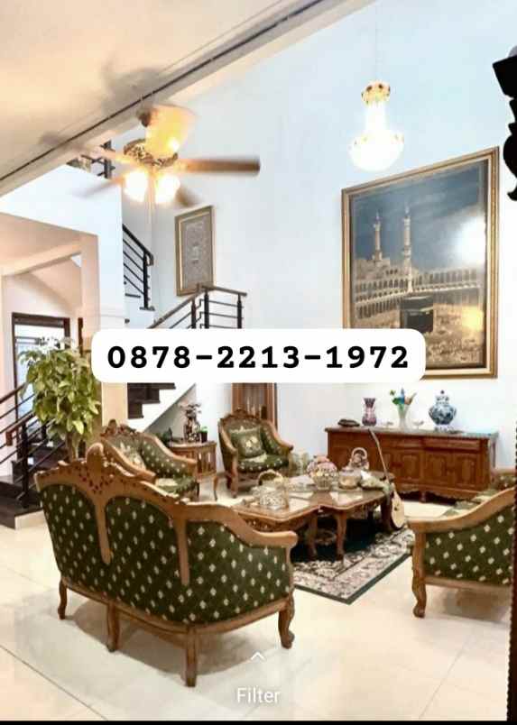 rumah lux mewah di komplek batununggal indah bandung